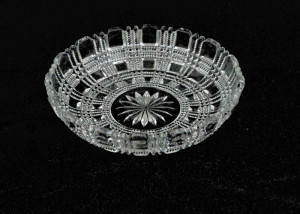 snall clear glass dish
